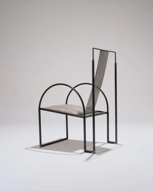 Pamono Metal Armchair by Anderl Kammermeier, 1980s New