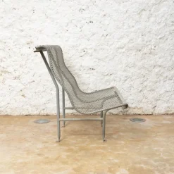 Pamono Metal Bench Model Perforano attributed to Oscar Tusquets for Bd Barcelona, 1980 Discount