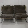 Pamono Metal Chrome Bench, 1970s Best