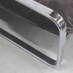 Pamono Metal Chrome Bench, 1970s Best
