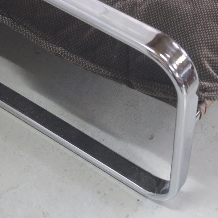 Pamono Metal Chrome Bench, 1970s Best