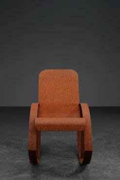 Pamono Metal Rocking Chair, 1970s Discount