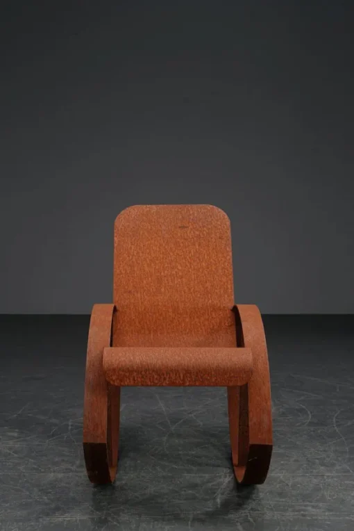 Pamono Metal Rocking Chair, 1970s Discount