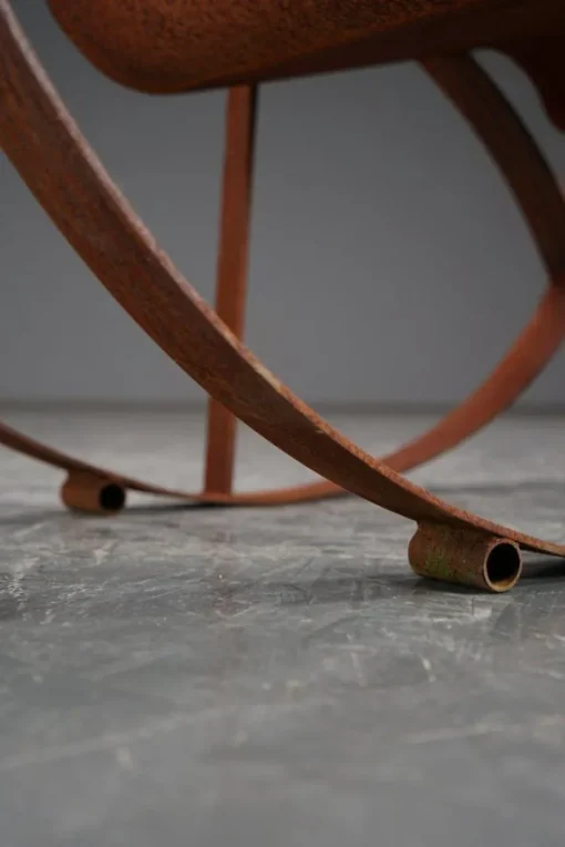 Pamono Metal Rocking Chair, 1970s Discount