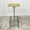 Pamono Metal Serving Trolley by Mathieu Matégot, 1950 New