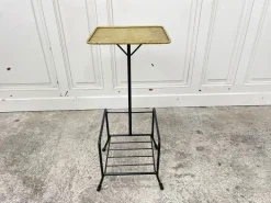 Pamono Metal Serving Trolley by Mathieu Matégot, 1950 New