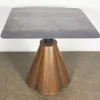 Pamono Metal Table by Burchiellaro Lorenzo, 1980s Discount
