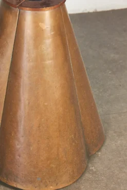 Pamono Metal Table by Burchiellaro Lorenzo, 1980s Discount