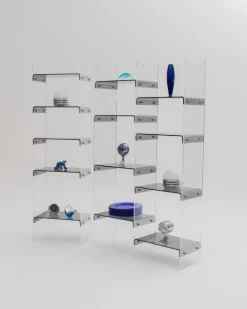 Pamono Methacrylate Shelving Unit by Michael Dumas for Roche Bobois, 1970s, Set of 2
