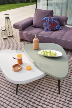 Pamono Mexique Outdoor Low Table by Charlotte Perriand for Cassina