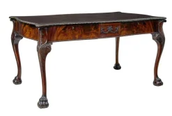 Pamono Mid 19th Century Chippendale English Partners Desk, 1860s Discount