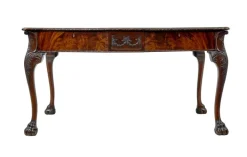 Pamono Mid 19th Century Chippendale English Partners Desk, 1860s Discount