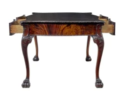 Pamono Mid 19th Century Chippendale English Partners Desk, 1860s Discount