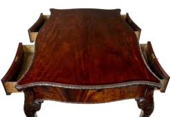 Pamono Mid 19th Century Chippendale English Partners Desk, 1860s Discount