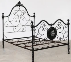 Pamono Mid 19th Century Wrought Iron Bed, France Hot