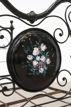 Pamono Mid 19th Century Wrought Iron Bed, France Hot