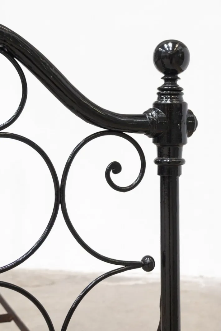 Pamono Mid 19th Century Wrought Iron Bed, France Hot