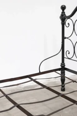 Pamono Mid 19th Century Wrought Iron Bed, France Hot