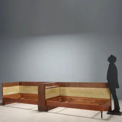 Pamono Mid-Century Adjacent Beds, 1960s Online