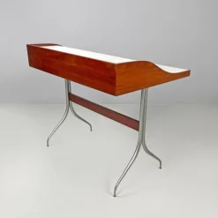Pamono Mid-Century American Modern Wood & Laminate Desk attributed to George Nelson for Herman Miller, 1960s Hot