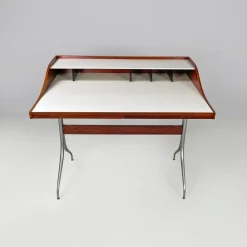 Pamono Mid-Century American Modern Wood & Laminate Desk attributed to George Nelson for Herman Miller, 1960s Hot