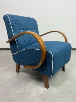 Pamono Mid-Century Armchairs attributed to Jindřich Halabala, 1930s, Set of 2 New
