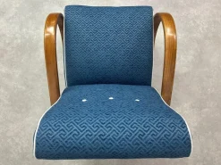 Pamono Mid-Century Armchairs attributed to Jindřich Halabala, 1930s, Set of 2 New