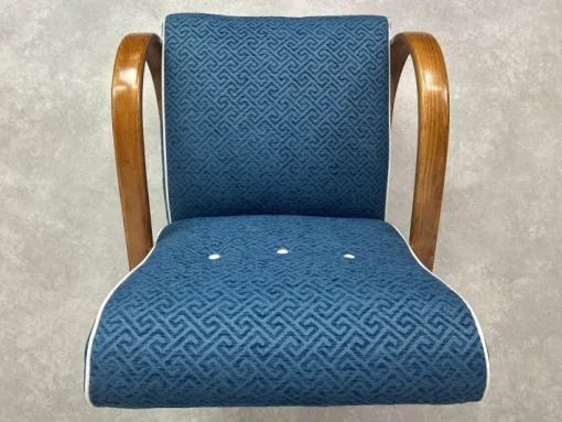 Pamono Mid-Century Armchairs attributed to Jindřich Halabala, 1930s, Set of 2 New