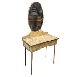Pamono Mid-Century Art Deco Dressing Table, Italy, 1950s