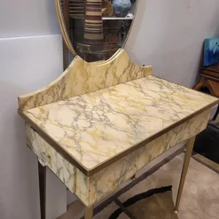 Pamono Mid-Century Art Deco Dressing Table, Italy, 1950s