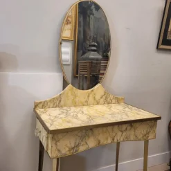 Pamono Mid-Century Art Deco Dressing Table, Italy, 1950s