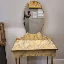 Pamono Mid-Century Art Deco Dressing Table, Italy, 1950s