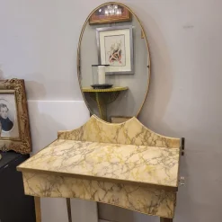 Pamono Mid-Century Art Deco Dressing Table, Italy, 1950s