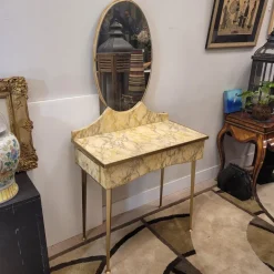 Pamono Mid-Century Art Deco Dressing Table, Italy, 1950s