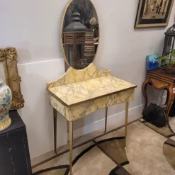 Pamono Mid-Century Art Deco Dressing Table, Italy, 1950s