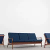Pamono Mid-Century Australian Modern Teak Sofa & Armchairs by Parker Furniture, 1950s, Set of 3