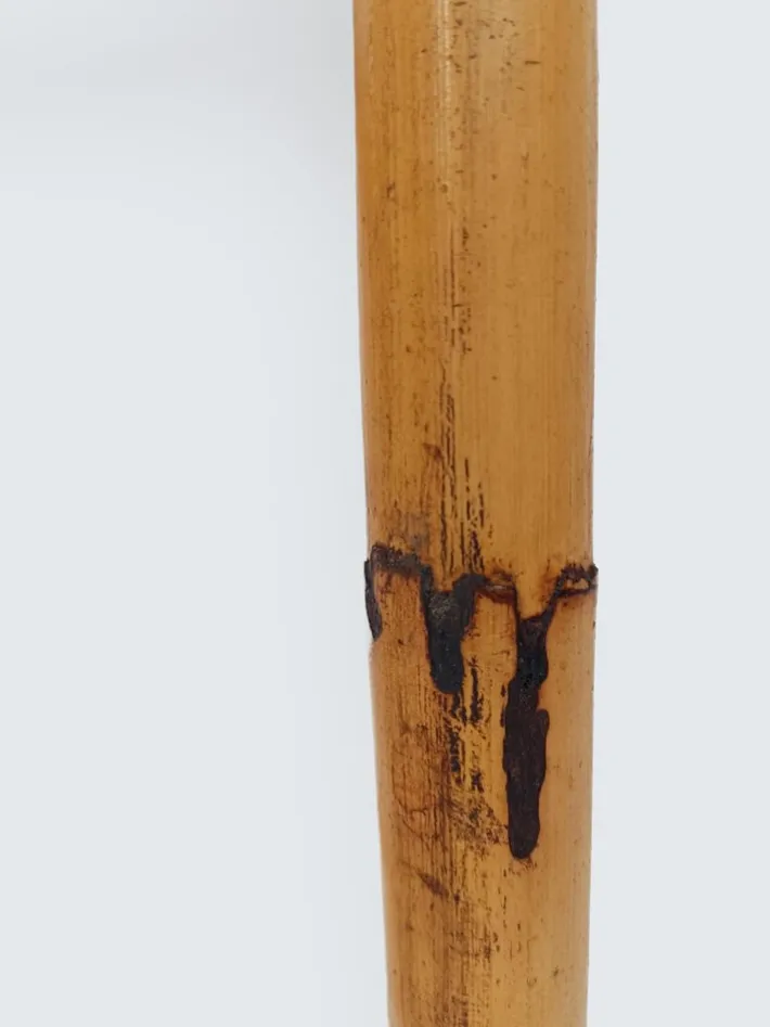 Pamono Mid-Century Bamboo and Rattan Bed Headboard in Chinese Chippendale Style, 1970s