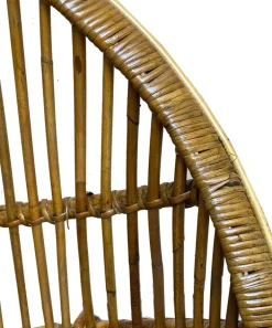 Pamono Mid-Century Bamboo and Rattan Armchair, 1950s Discount