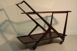 Pamono Mid-Century Bar Cart by Cesare Lacca, 1950s Outlet