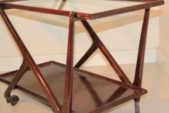 Pamono Mid-Century Bar Cart by Cesare Lacca, 1950s Outlet