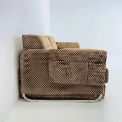 Pamono Mid-Century Bauhaus Daybed Sofa in Chrome Tubular Frame, Germany, 1980s Sale