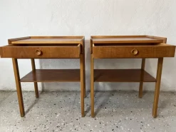 Pamono Mid-Century Bedside Tables in Teak, 1960s, Set of 2 Sale