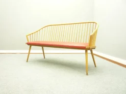 Pamono Mid-Century Beech Bench, 1950s Clearance