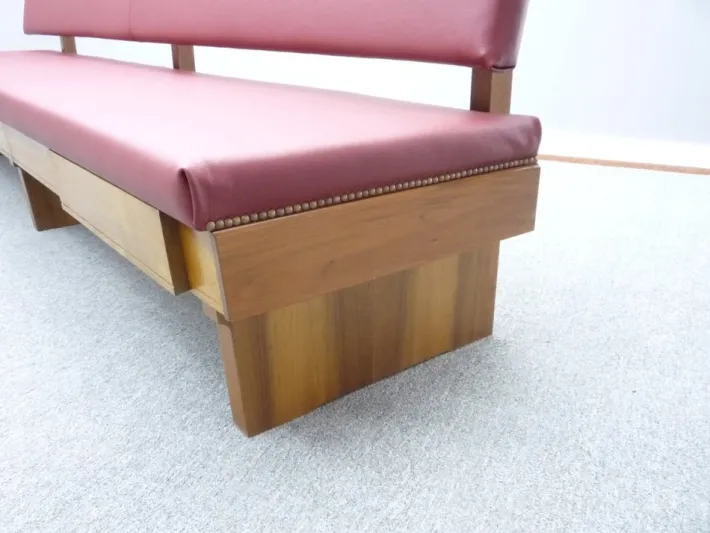 Pamono Mid-Century Bench with Drawers, 1950s Best