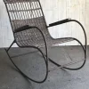 Pamono Mid-Century Bentwood and Steel Rocking Chair, 1960s Best