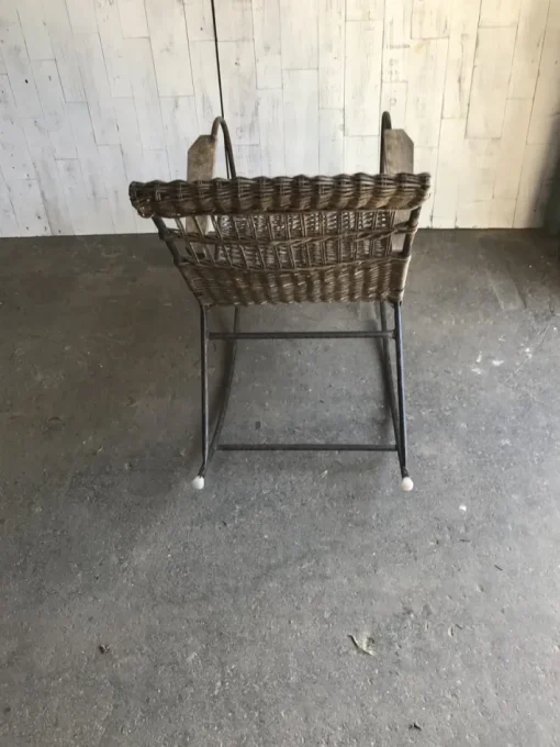 Pamono Mid-Century Bentwood and Steel Rocking Chair, 1960s Best