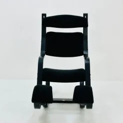 Pamono Mid-Century Black Fabric Gravity Rocking Lounge Chair by Peter Opsvik for Stokke, 1980s Online