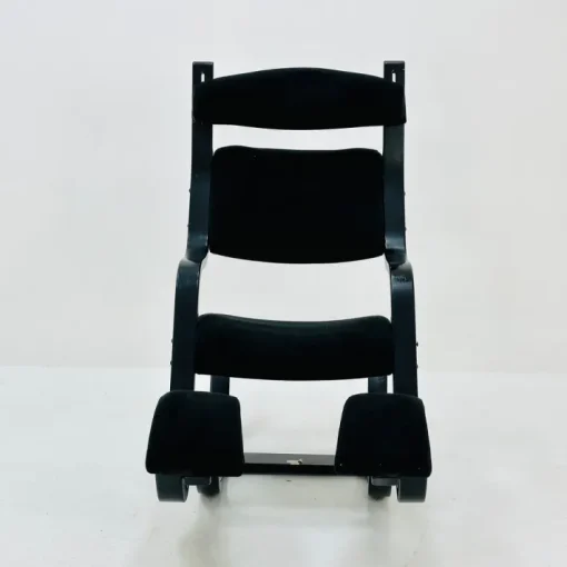 Pamono Mid-Century Black Fabric Gravity Rocking Lounge Chair by Peter Opsvik for Stokke, 1980s Online