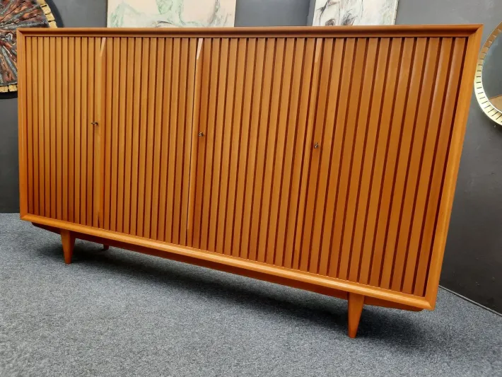 Pamono Mid-Century Cherrywood Highboard by Leo Bub, 1950s Best