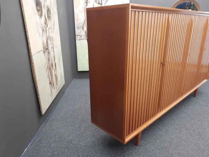 Pamono Mid-Century Cherrywood Highboard by Leo Bub, 1950s Best